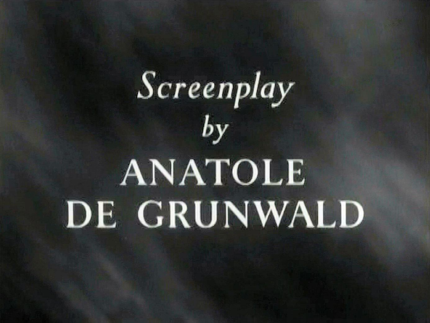 Main title from The Holly and the Ivy (1952) (5).  Screenplay by Anatole de Grunwald