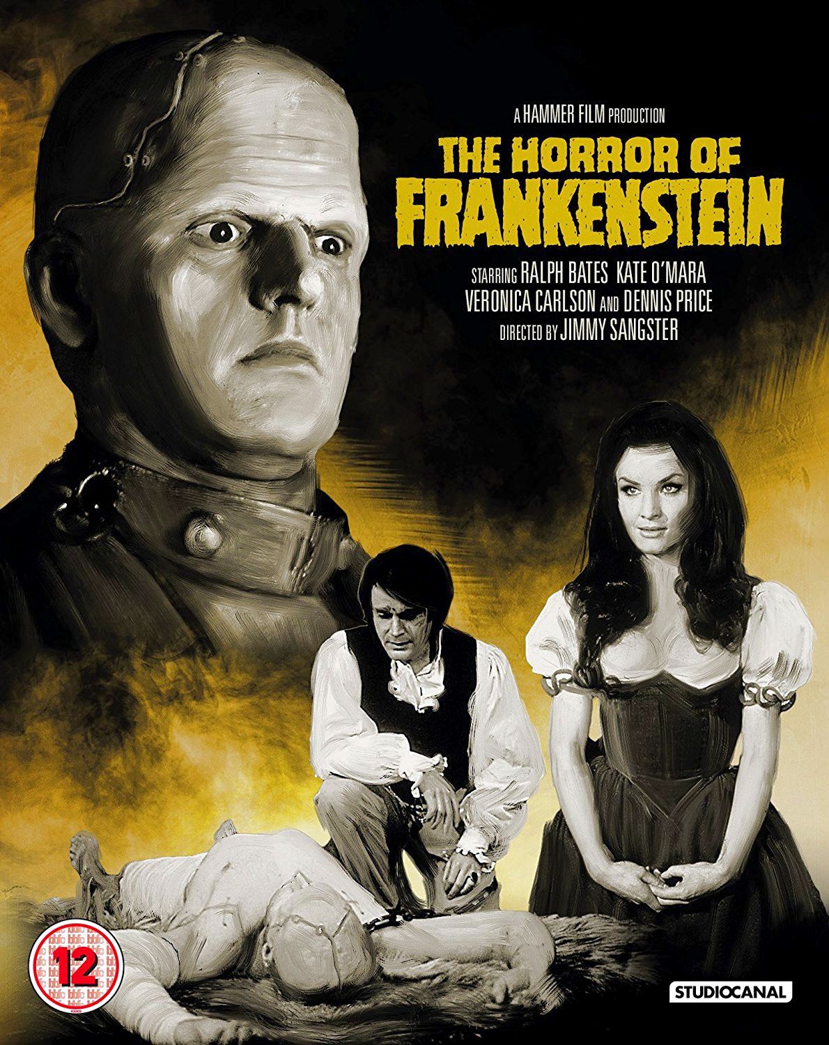 The Horror of Frankenstein Blu-ray from Studiocanal