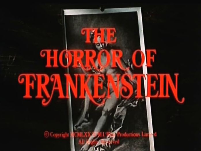 Main title from The Horror of Frankenstein (1970) (2)
