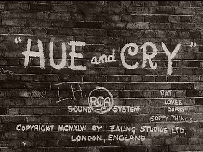 Main title from Hue and Cry (1947)