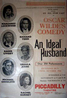 Programme from An Ideal Husband (1965) at the Piccadilly Theatre, London (2)
