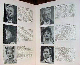 Programme from An Ideal Husband (1965) at the Piccadilly Theatre, London (3)