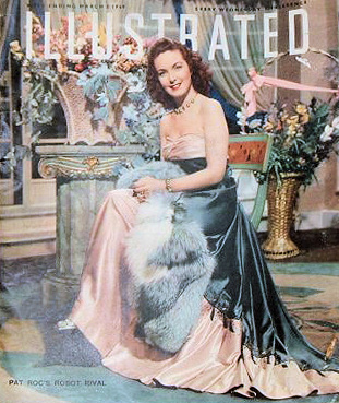 Illustrated magazine with Patricia Roc in The Perfect Woman.  5th March, 1949.