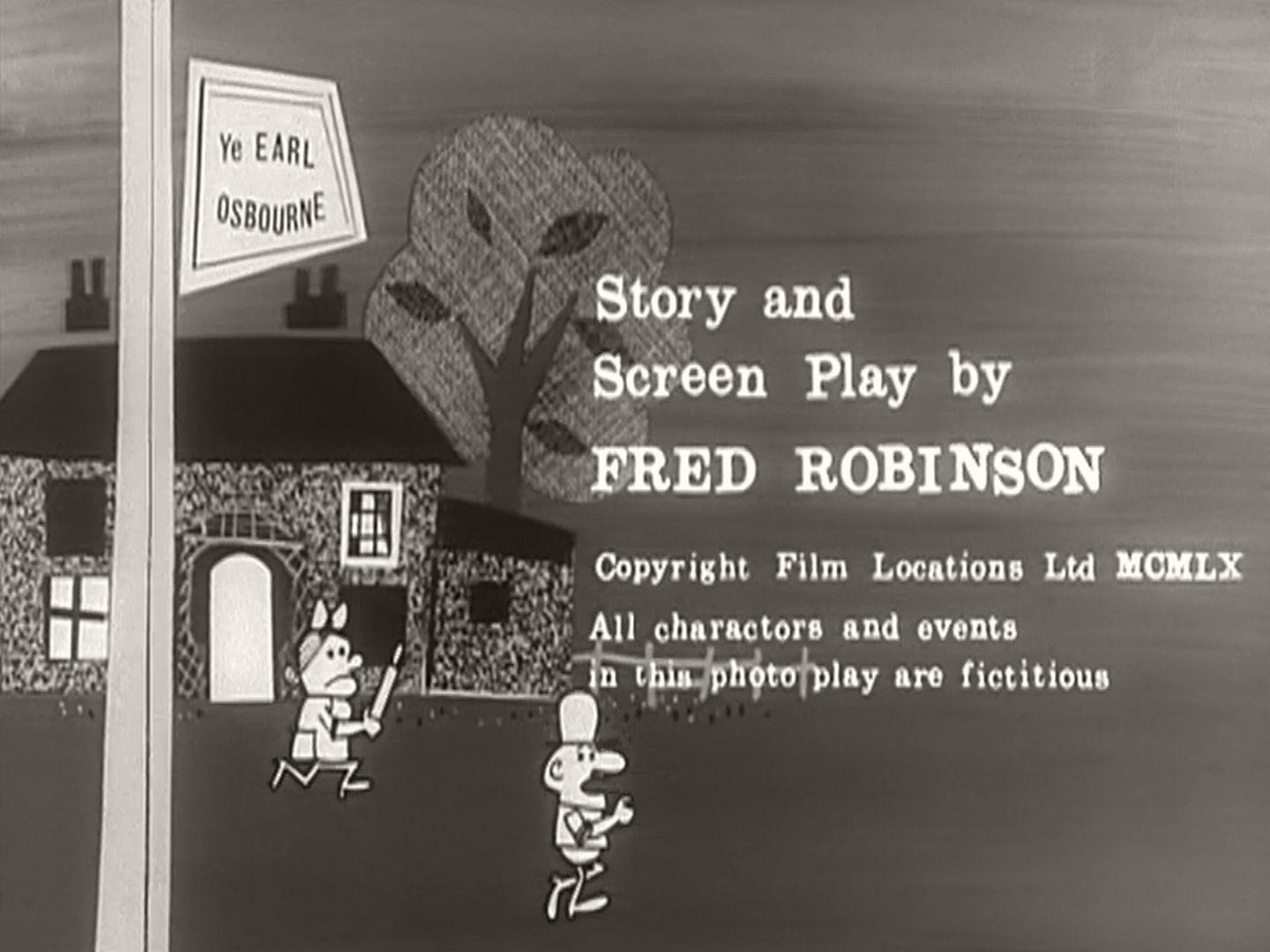 Main title from Inn for Trouble (1960) (5). Story and screen play by Fred Robinson