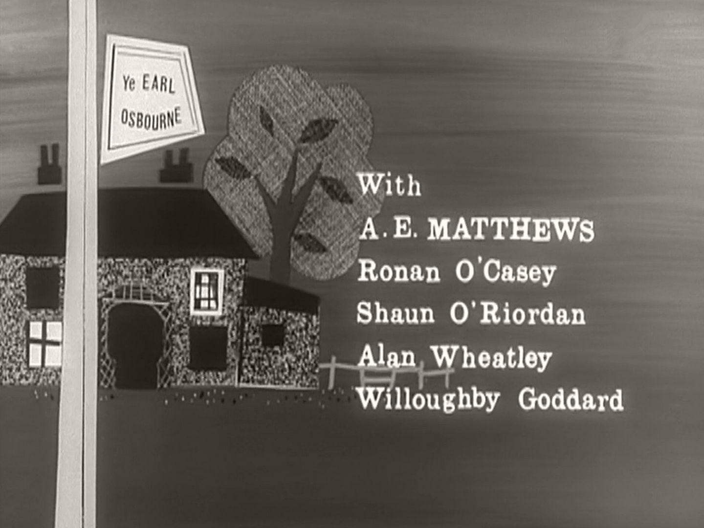 Main title from Inn for Trouble (1960) (6). With A E Matthews, Ronan O’Casey, Shaun O’Riordan, Alan Wheatley, Willoughby Goddard
