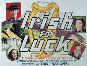 Poster for Irish for Luck (1936) (1)