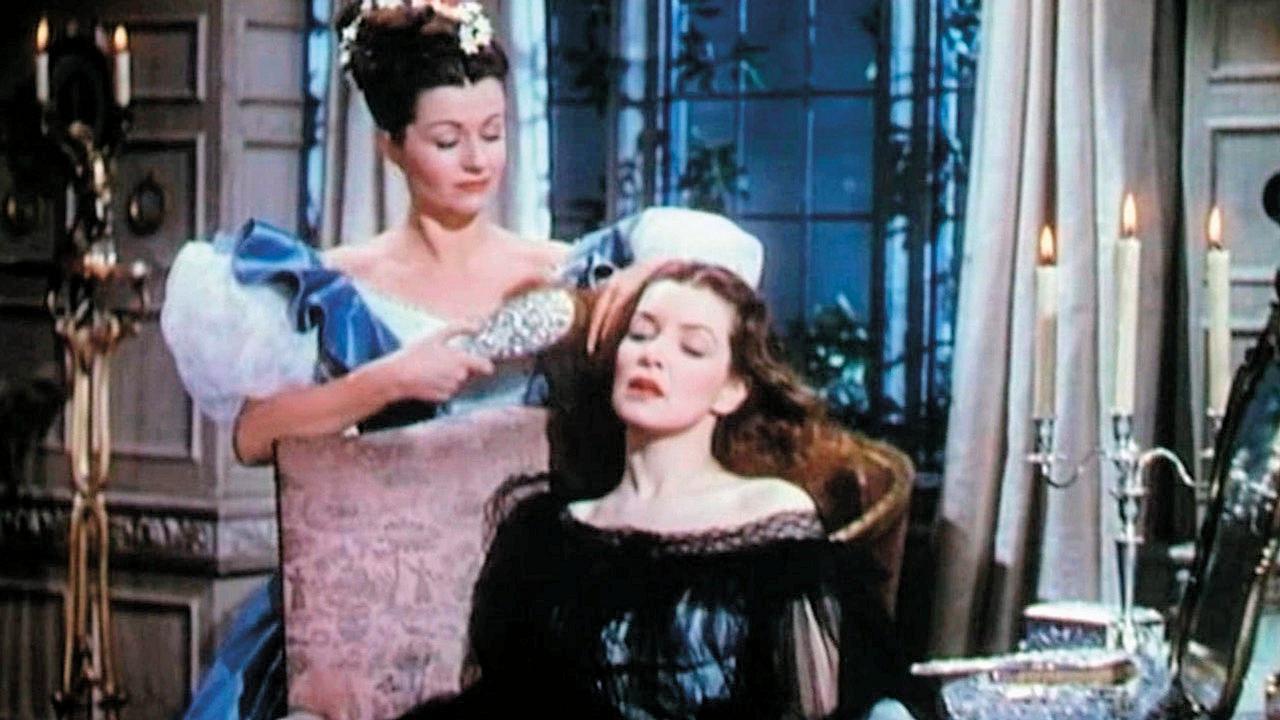 Photograph from Jassy (1947) (34) featuring Margaret Lockwood (as Jassy Woodroffe) and Patricia Roc (as Dilys)
