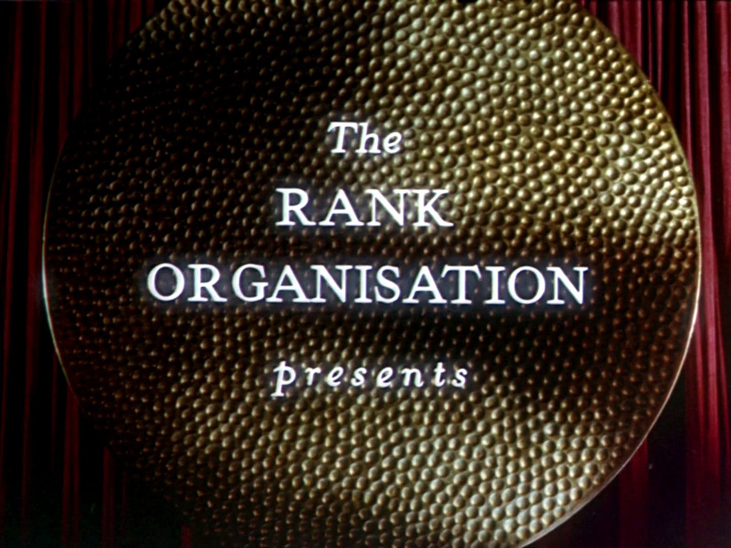 Main title from The Ladykillers (1955) (1).  The Rank Organisation presents