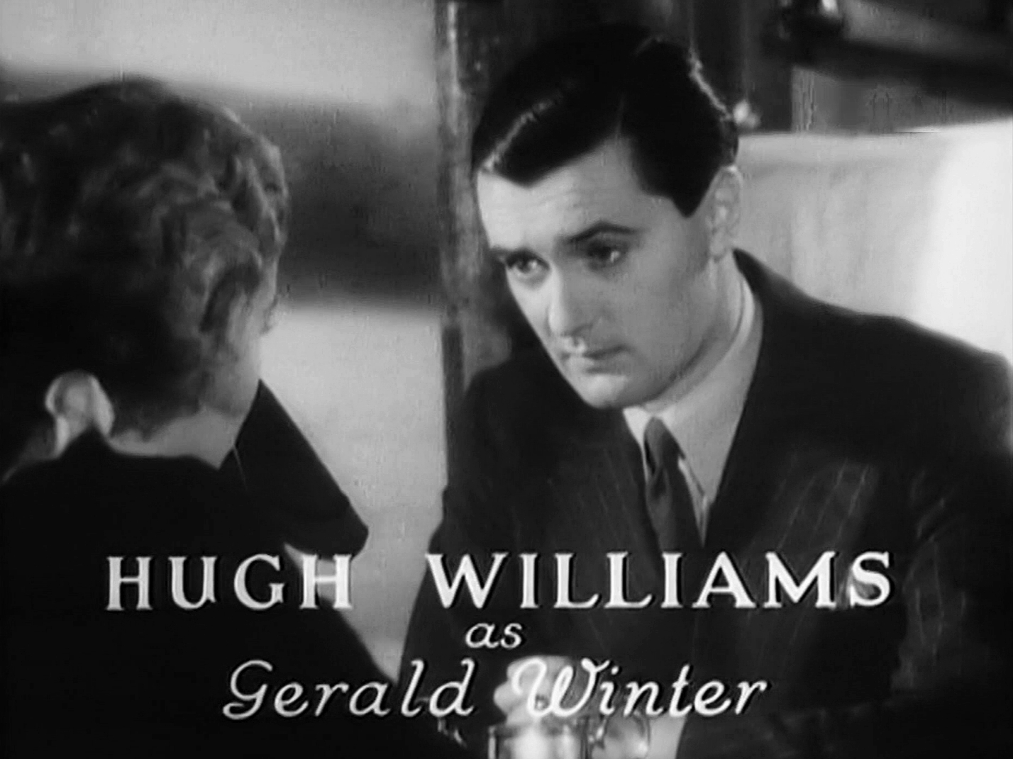 Main title from The Last Journey (1935) (4). Hugh Williams as Gerald Winter