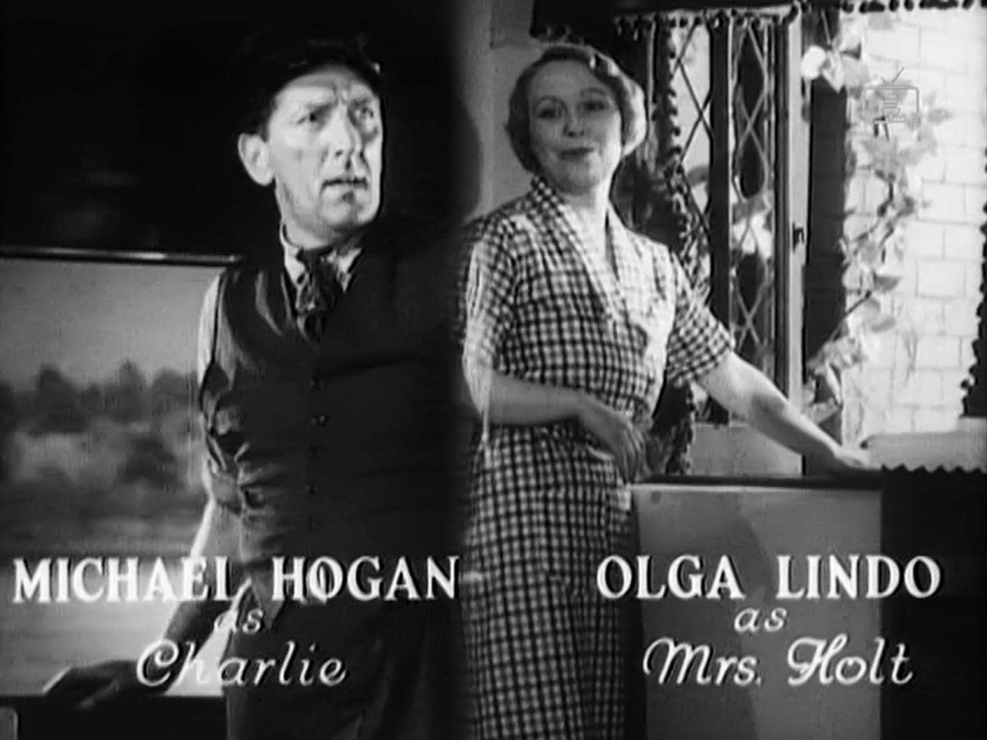 Main title from The Last Journey (1935) (8). Michael Hogan as Charlie, Olga Lindo as Mrs Holt