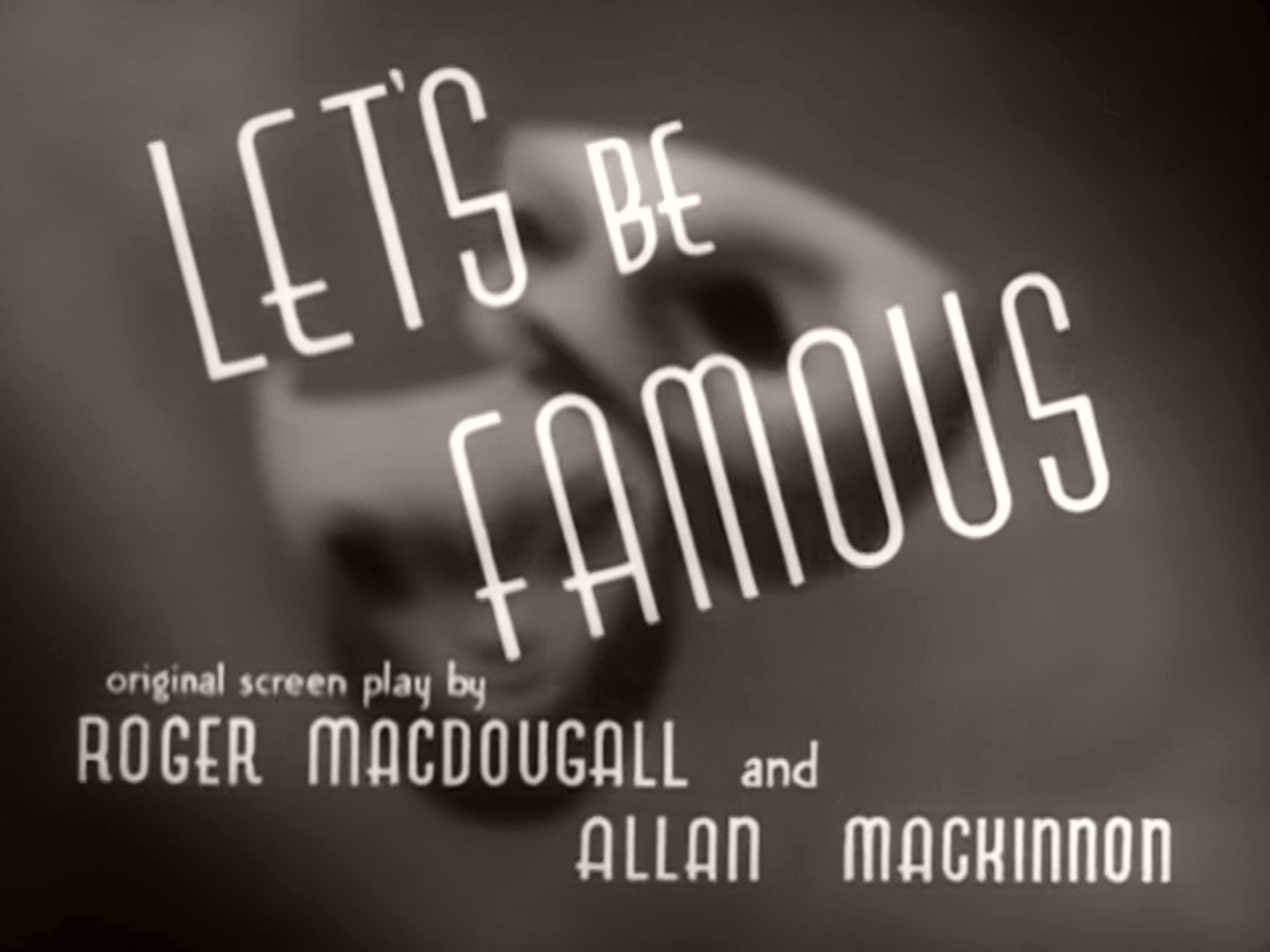 Main title from Let’s Be Famous (1939) (3)