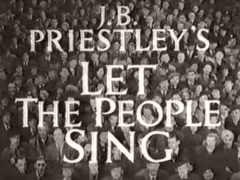 Main title from Let the People Sing (1942)