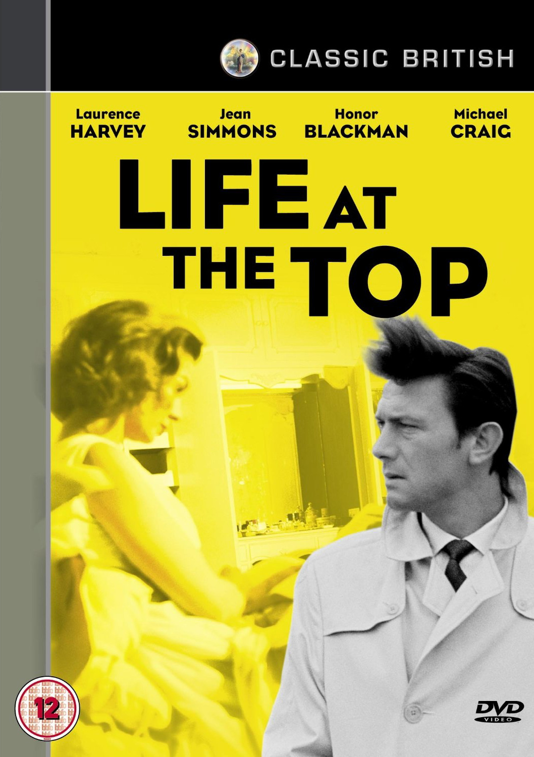 Life at the Top (1965) DVD cover (Sony Pictures, 2011) Life at the Top DVD from Sony Pictures, 2011