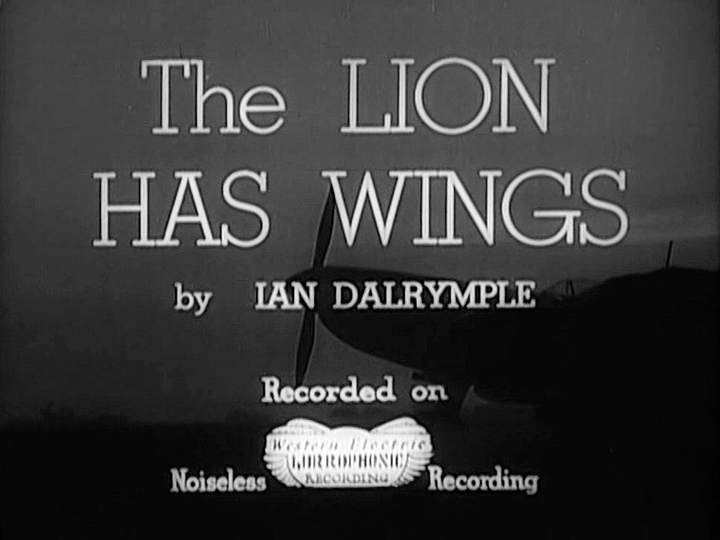 Main title from The Lion Has Wings (1939)