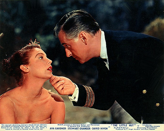 Lobby card from The Little Hut (1957) (1)