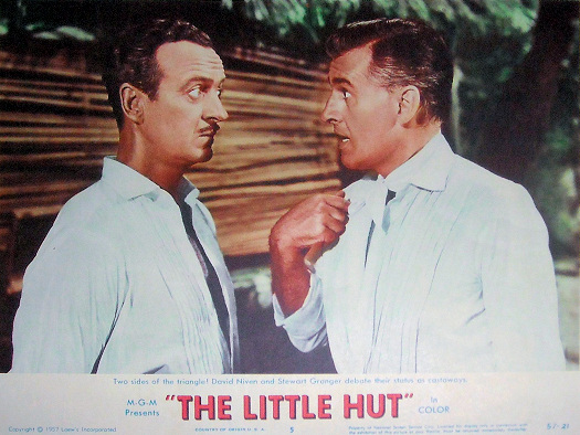 Lobby card from The Little Hut (1957) (2)