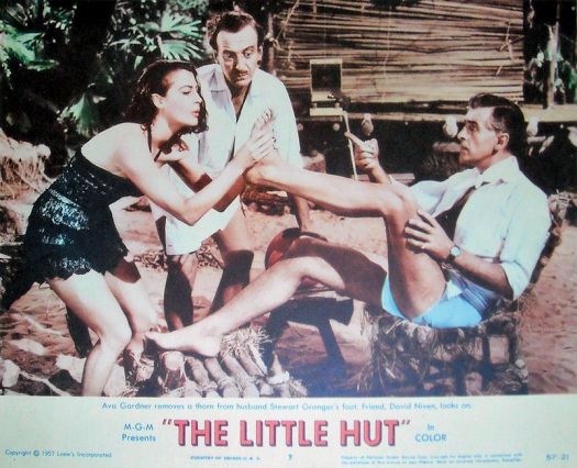 Lobby card from The Little Hut (1957) (3)