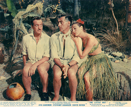 Lobby card from The Little Hut (1957) (5)