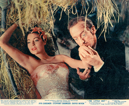 Lobby card from The Little Hut (1957) (7)