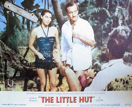 Lobby card from The Little Hut (1957) (8)