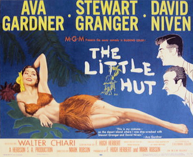 Poster for The Little Hut (1957) (3)