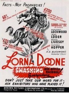 Poster for Lorna Doone (1934) (1)