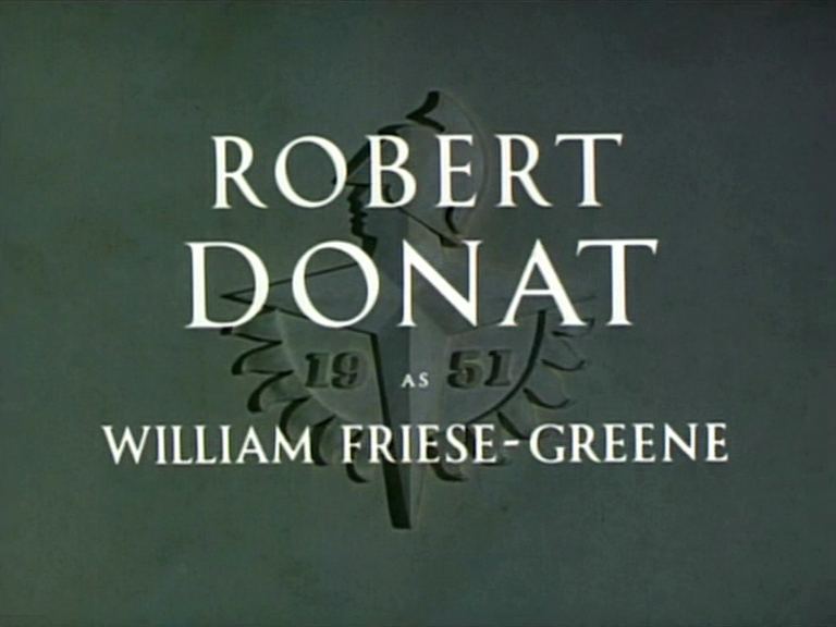Main title from The Magic Box (1951) featuring Robert Donat