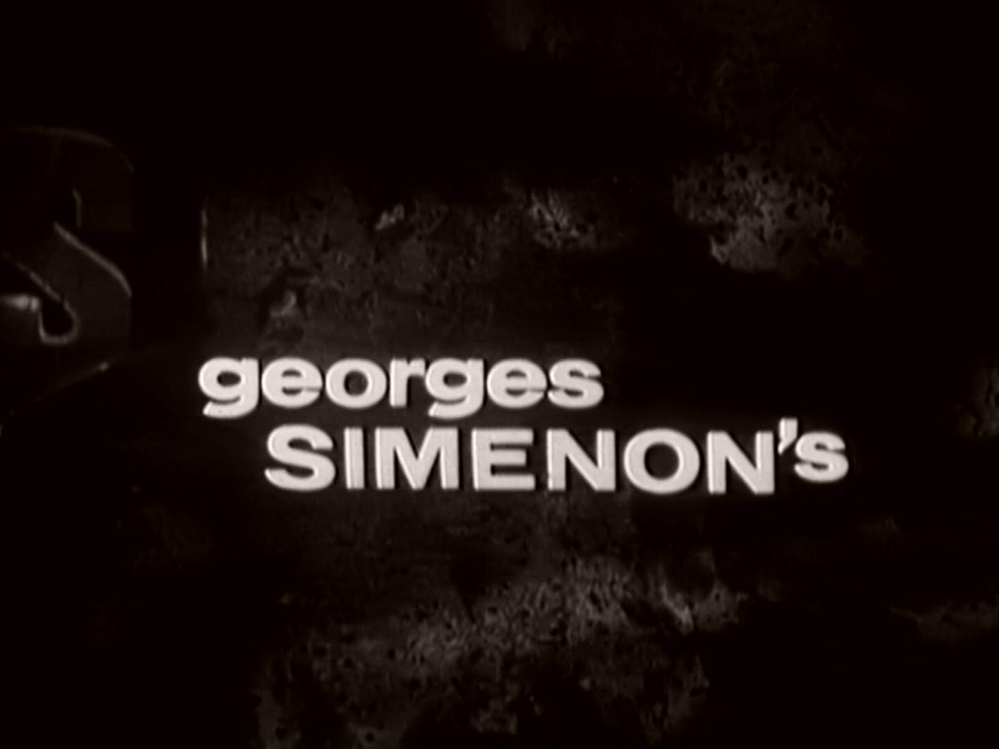 Main title from Maigret (1960-63) (1). Georges Simenon’s