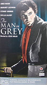 Australian video cover from The Man in Grey (1943) (1)