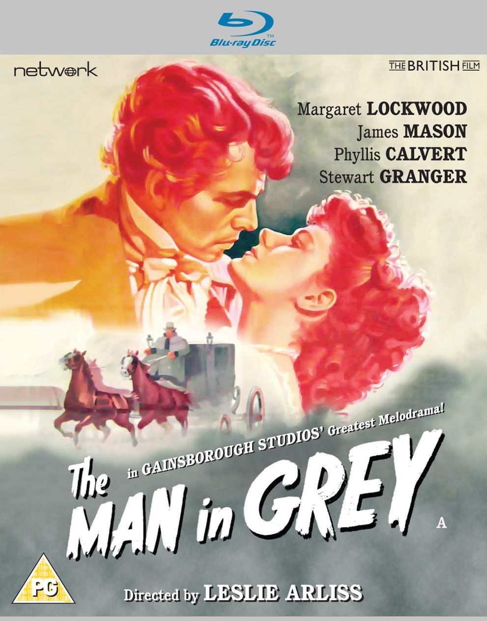 The Man in Grey Blu-ray from Network and The British Film (2020)