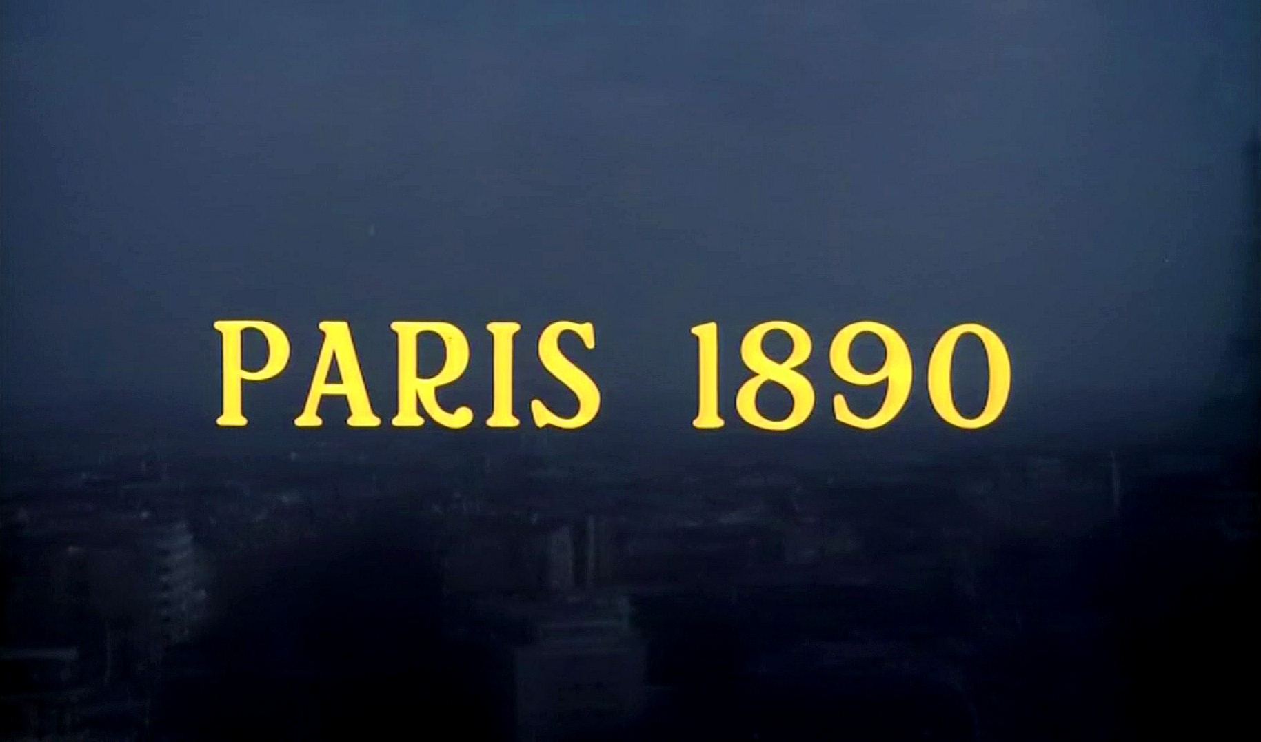 Main title from The Man Who Could Cheat Death (1959) (2). Paris 1890