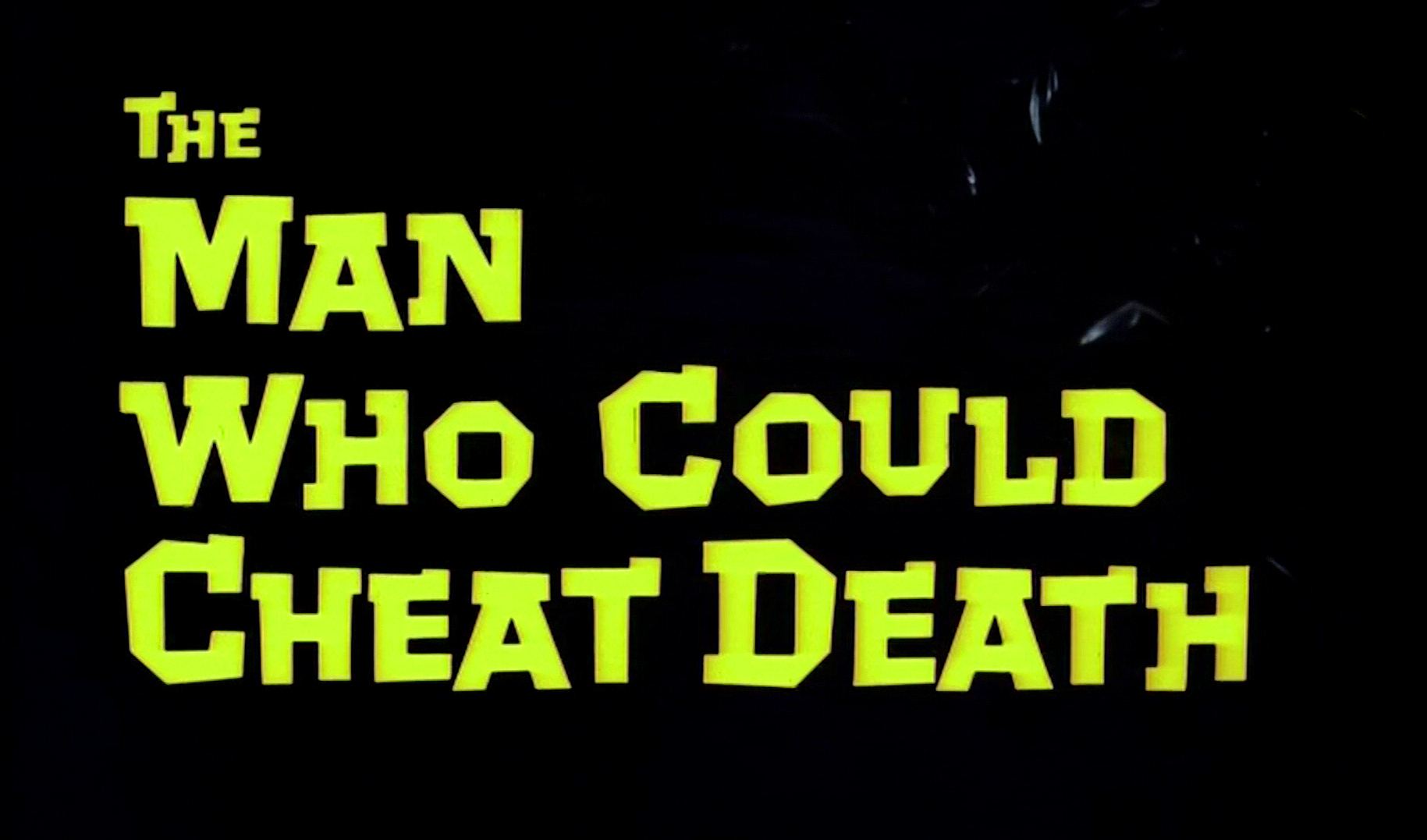 Main title from The Man Who Could Cheat Death (1959) (4)