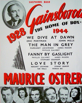 Poster featuring Maurice Ostrer and The Man in Grey (1943) (2)