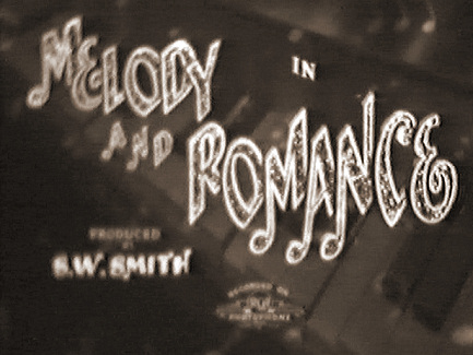 Main title from Melody and Romance (1937)