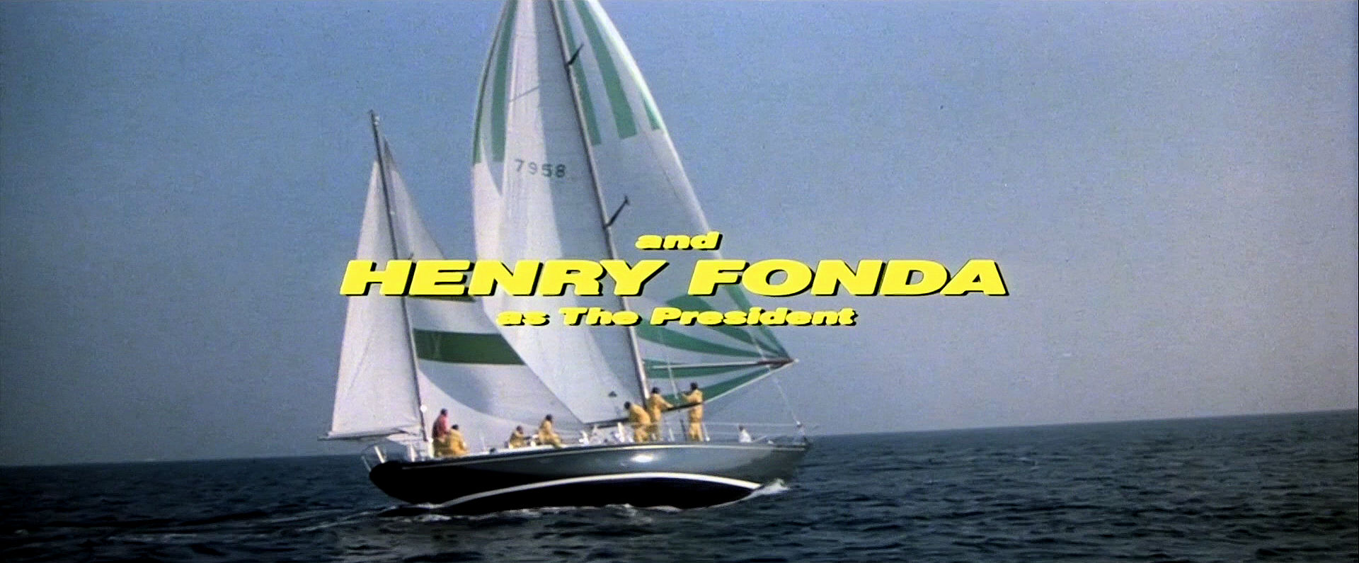 Main title from Meteor (1979) (11). And Henry Fonda as The President
