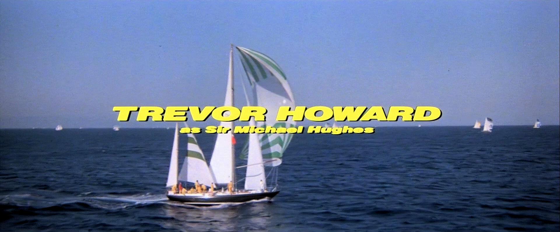 Main title from Meteor (1979) (8). Trevor Howard as Sir Michael Hughes