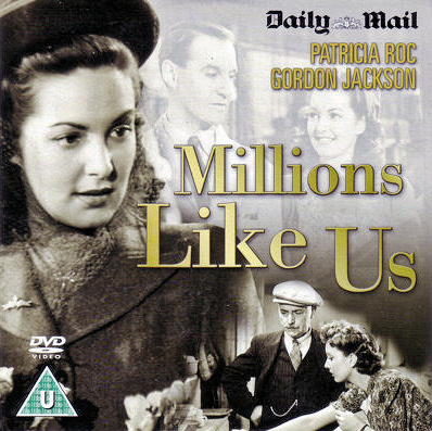 Patricia Roc (as Celia) in a DVD cover of Millions Like Us (1943) (1)