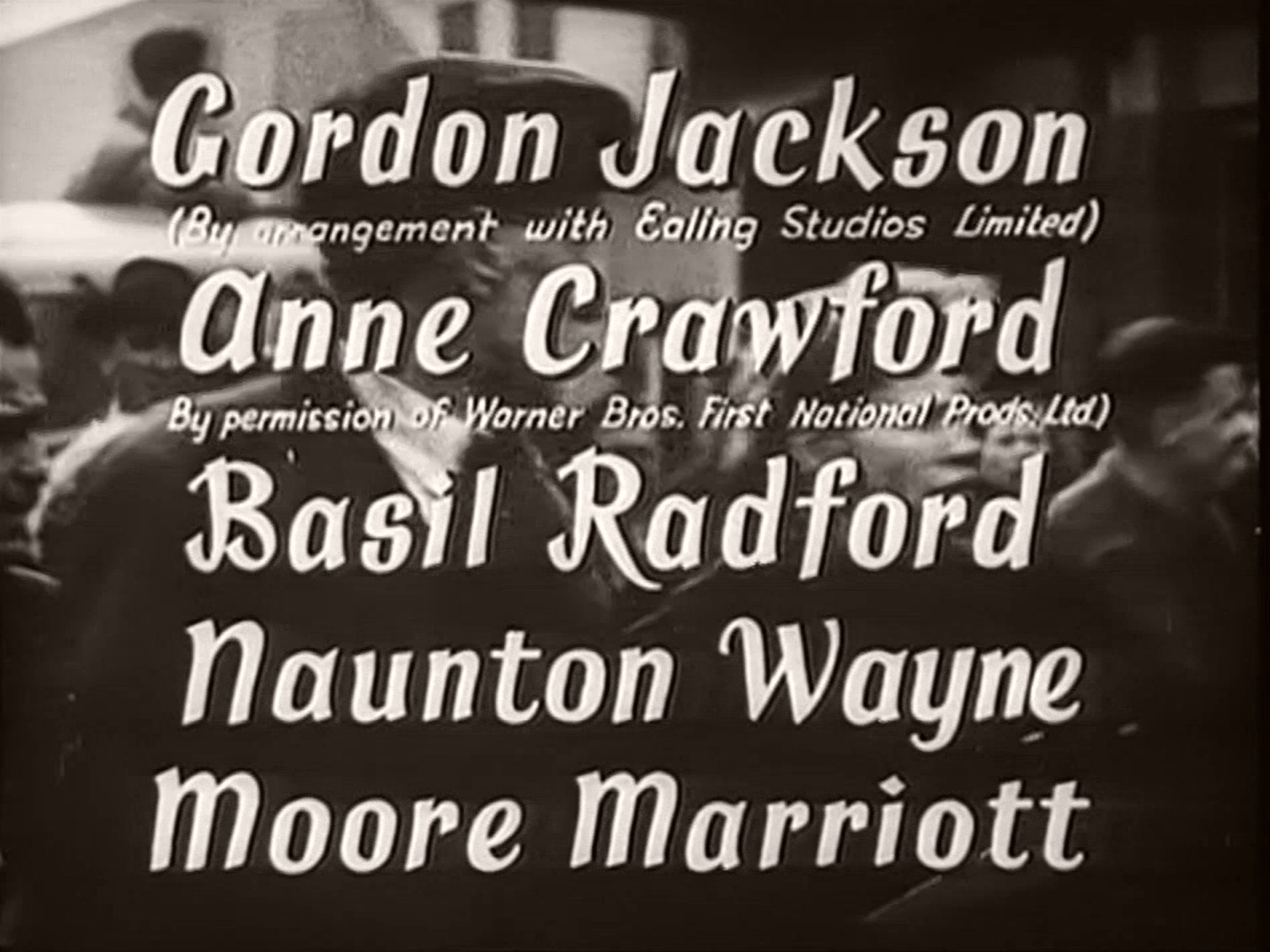 Main title from Millions Like Us (1943) (3). Gordon Jackson, Anne Crawford, Basil Radford, Naunton Wayne, Moore Marriott