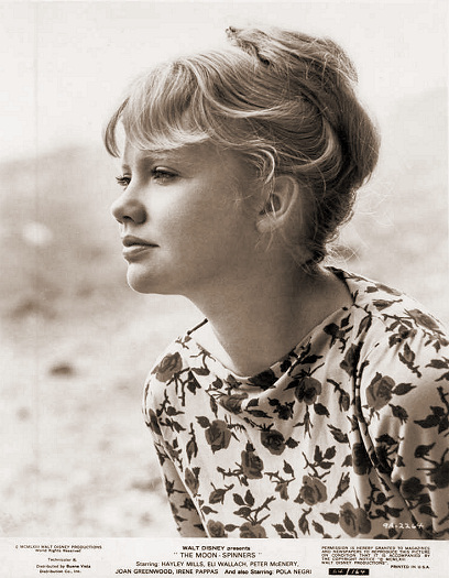 Hayley Mills (as Nikky Ferris) in a photograph from The Moon-Spinners (1964) (10)