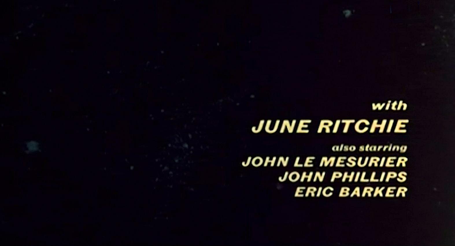 Main title from The Mouse on the Moon (1963) (7). With June Ritchie. Also starring John Le Mesurier, John Phillips, Eric Barker