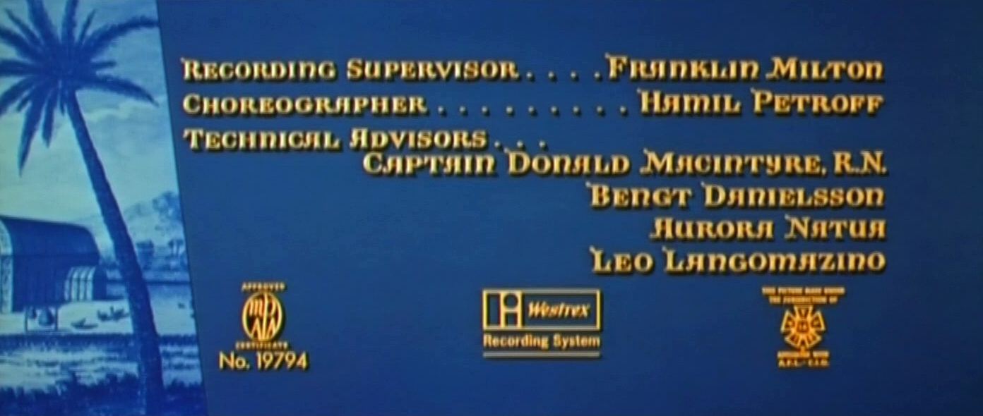 Main title from Mutiny on the Bounty (1962) (20)