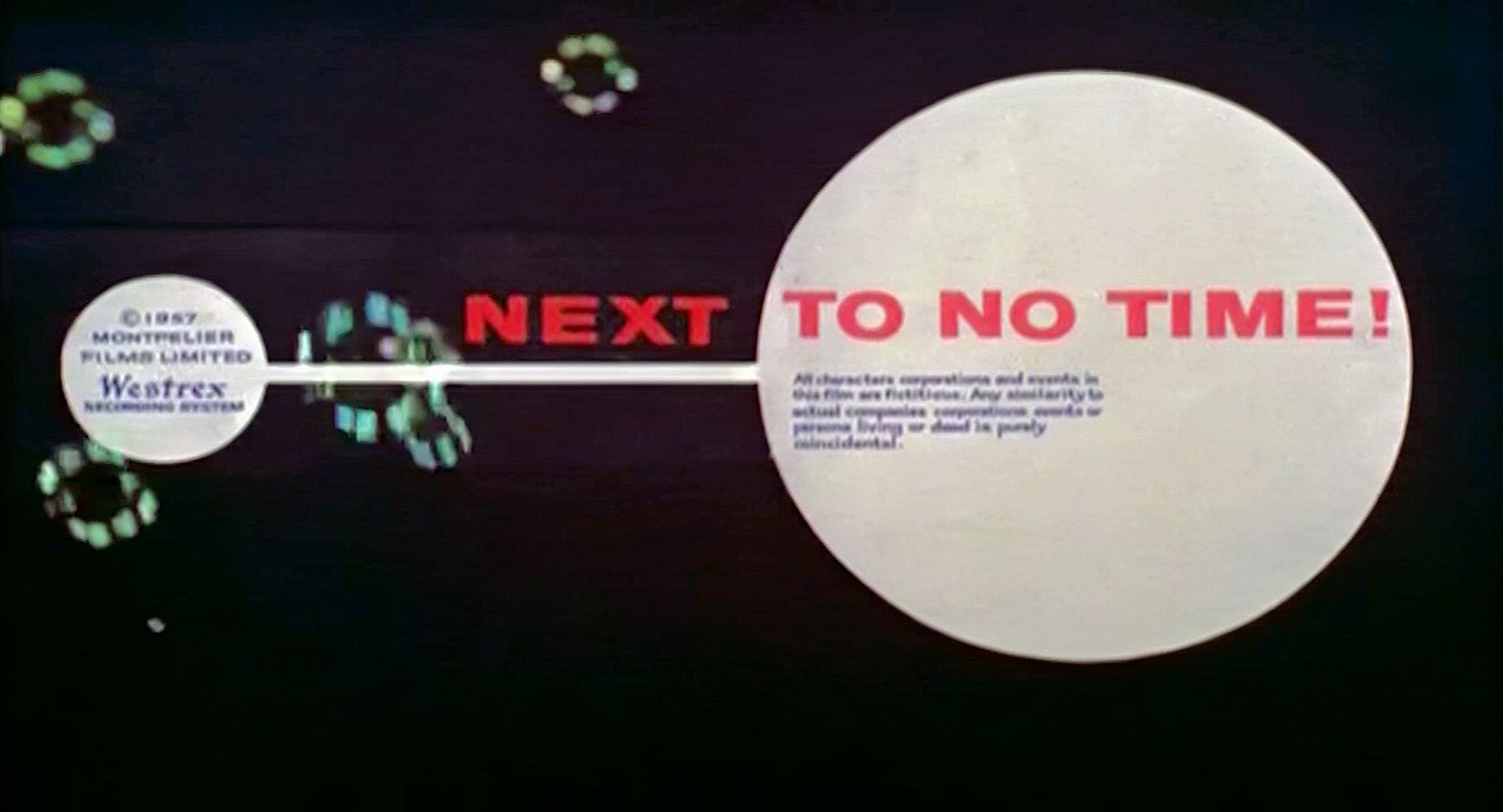 Main title from Next to No Time (1958) (4)