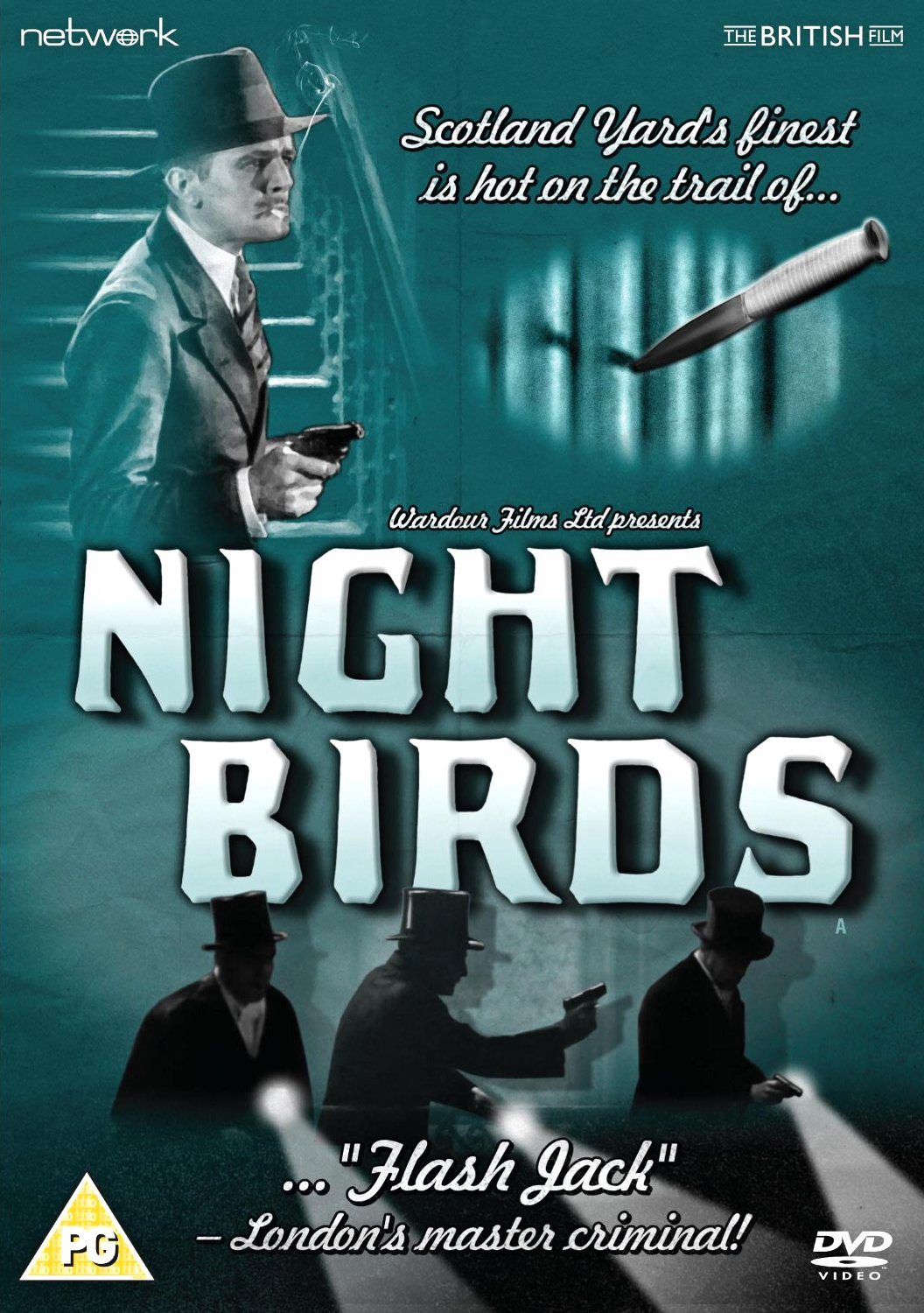 Night Birds DVD from Network and The British Film (2015).  Features Jack Raine.