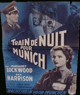 Belgian poster for Night Train to Munich (1940) (1)