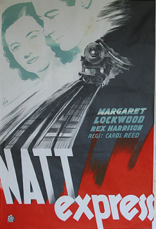 Swedish poster for Night Train to Munich (1940) (1)