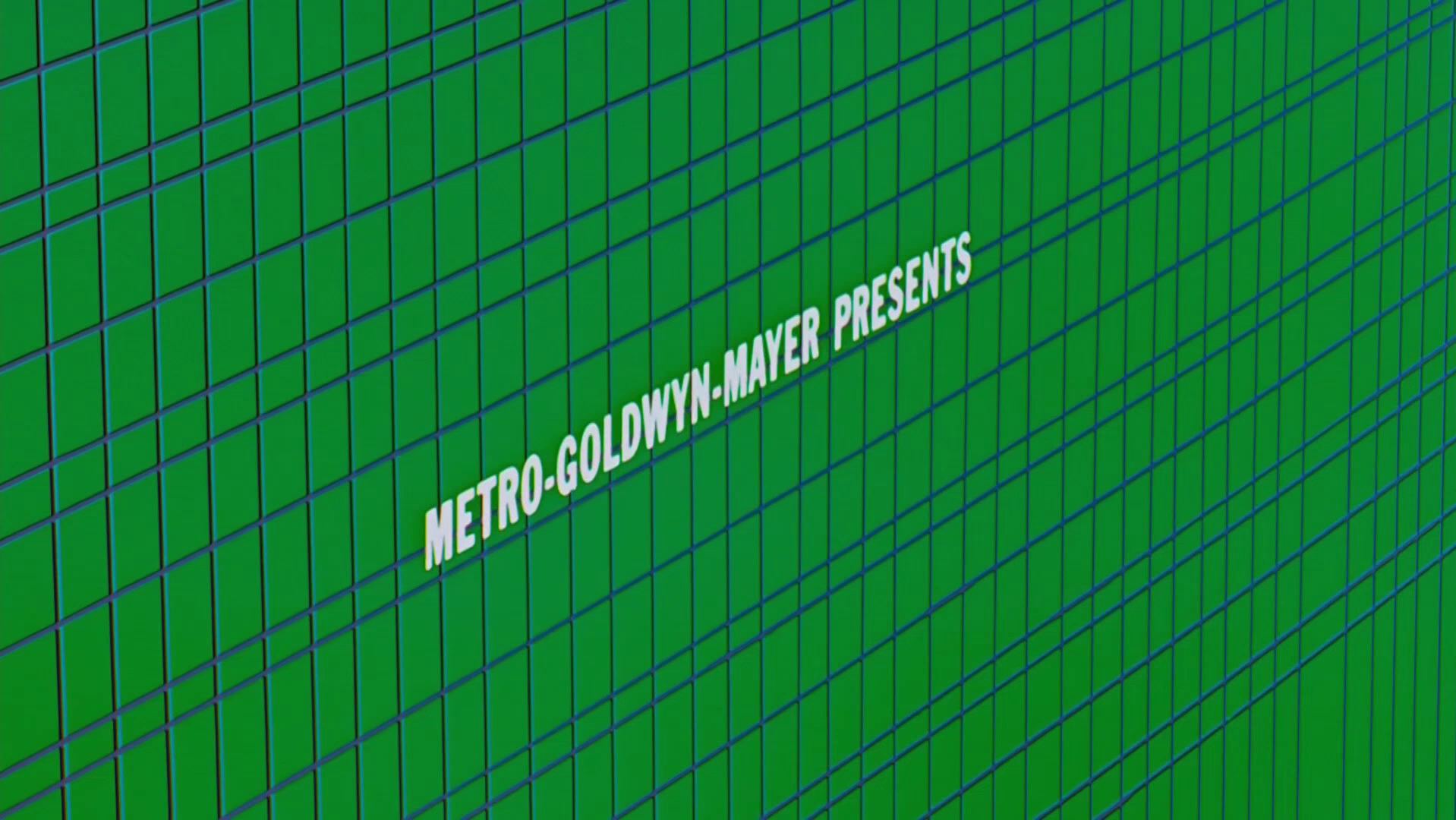 Main title from North by Northwest (1959) (2). Metro-Goldwyn-Mayer presents