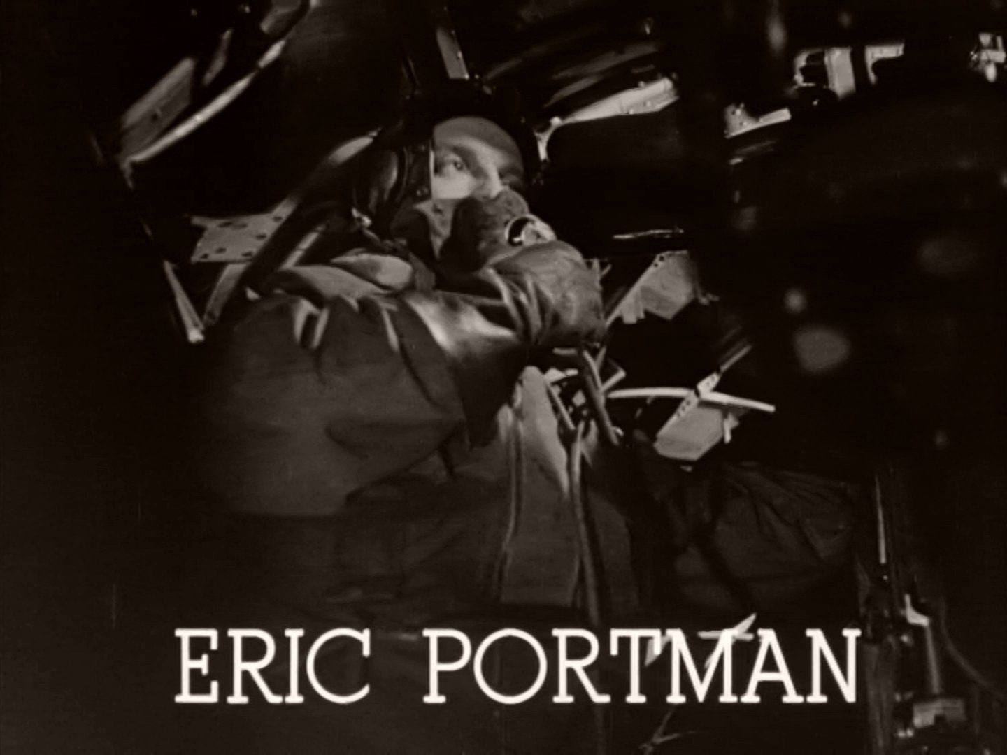 Main title from One of Our Aircraft Is Missing (1942) (8). Eric Portman