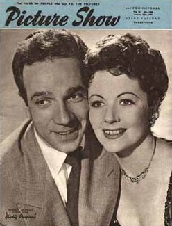 Picture Show magazine with Dane Clark and  Margaret Lockwood in Highly Dangerous.  13th January, 1951.