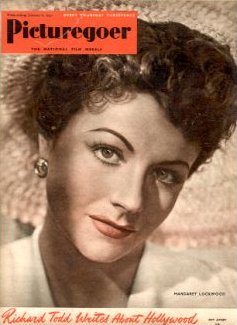 Picturegoer magazine with Margaret Lockwood in Highly Dangerous.  6th January, 1951.  Richard Todd writes about Hollywood.