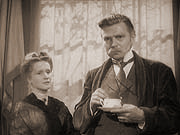 Barbara Mullen (as Mrs Smedhurst) and James Mason (as Mr. Smedhurst) in a photograph from A Place of One’s Own (1945) (2)